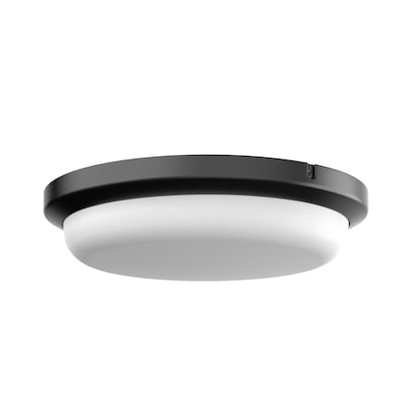 Afx Dean 11-in. LED Outdoor Flush Mount - Black DEAW11LAJENBK